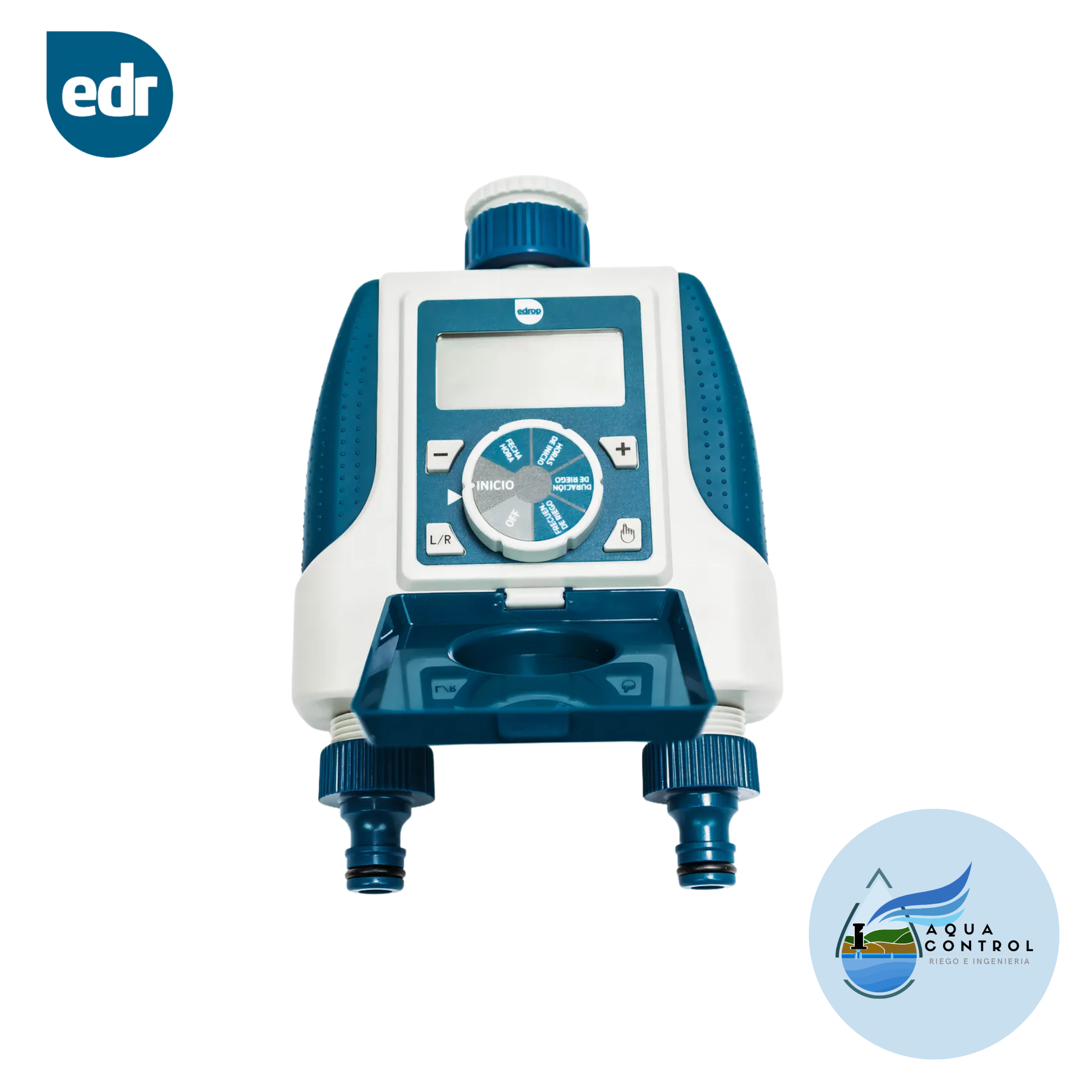 Programador llave X202 3/4" digital 2 estaciones EDROP