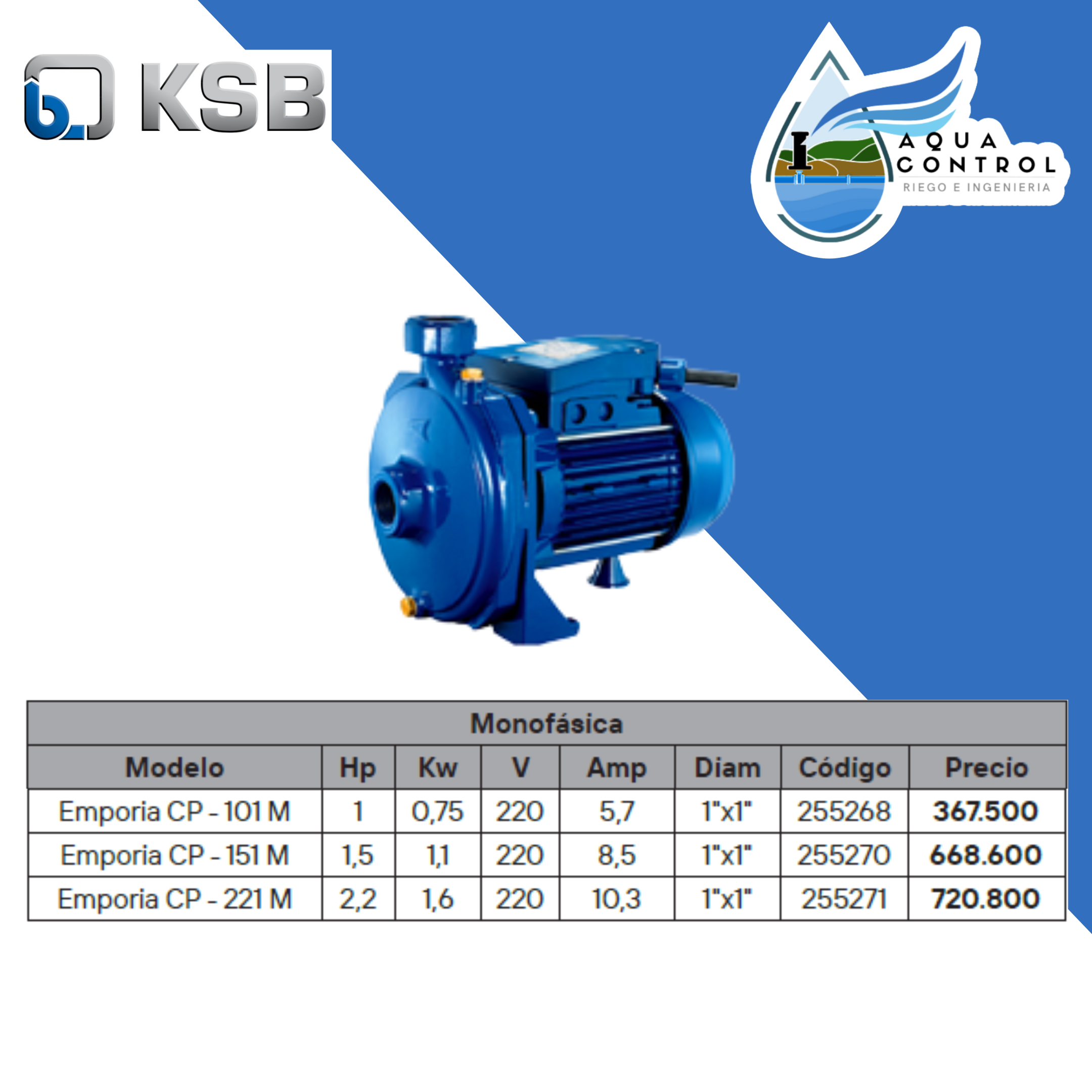Bomba Emporia CP - KSB KSB