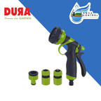 Pistola plástica con accesorios 1/2" - DURA GARDEN Aqua Control