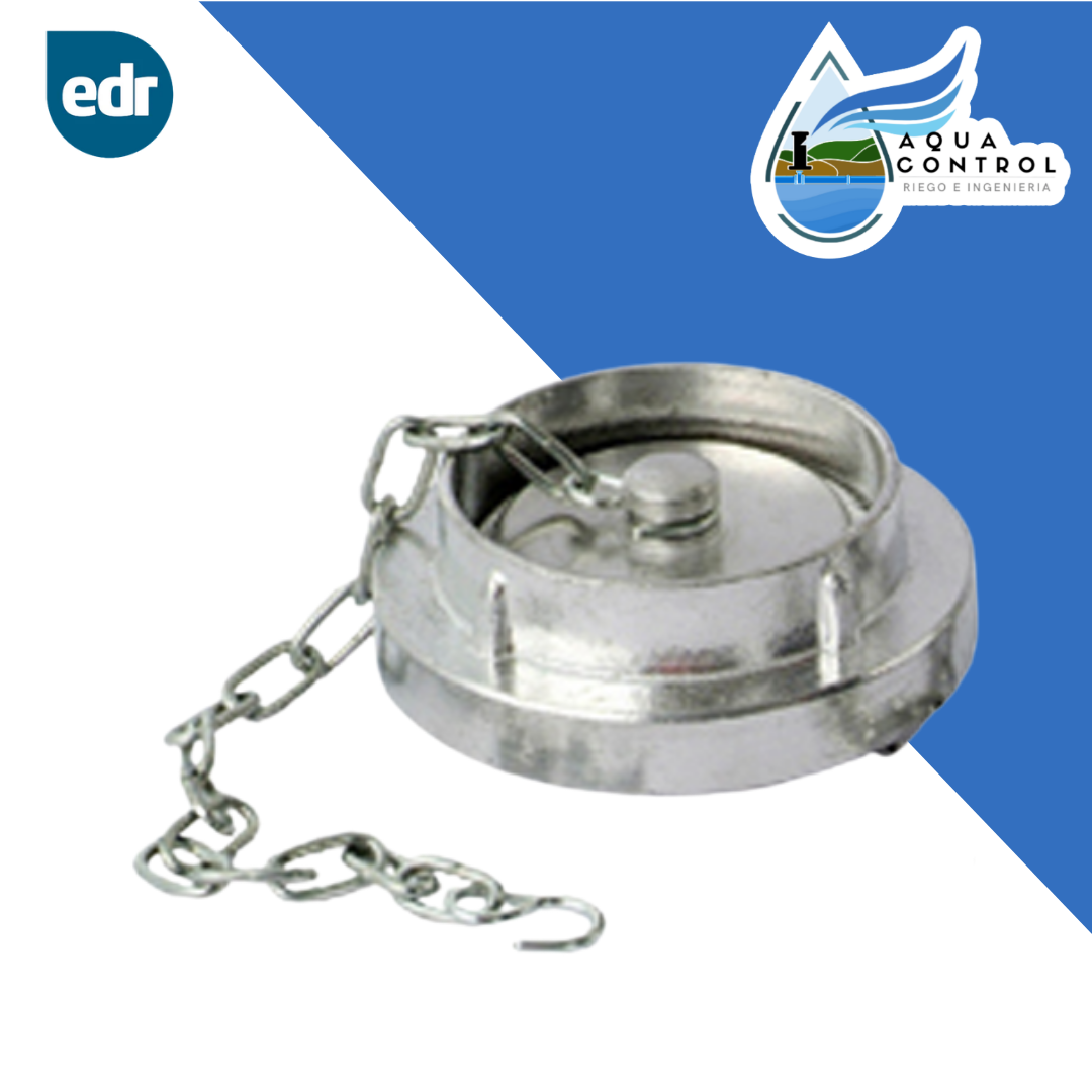 TAPA STORZ CON CADENA ALUMINIO - EDR Aqua Control