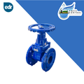 VÁLVULA COMPUERTA ELASTOMÉRICA CON VOLANTE FIERRO PN 16 Aqua Control