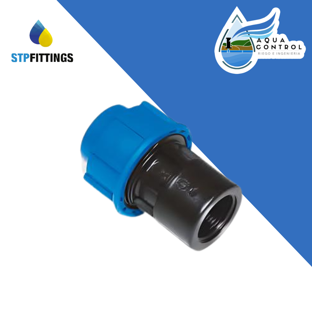 TERMINAL HI COMPRESIÓN PARA HDPE PN16 Cosmoplast