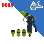Pistola plástica con accesorios 1/2" - DURA GARDEN Aqua Control