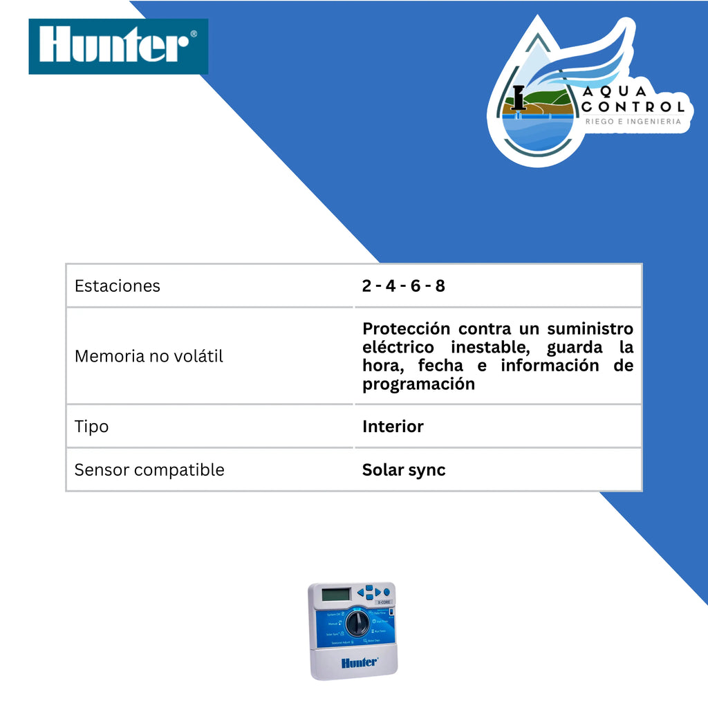 Programador de interior X-CORE HUNTER Hunter