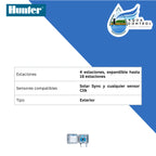 Programador Pro-C modular 4 estaciones exterior, expandible a 16 - HUNTER Hunter