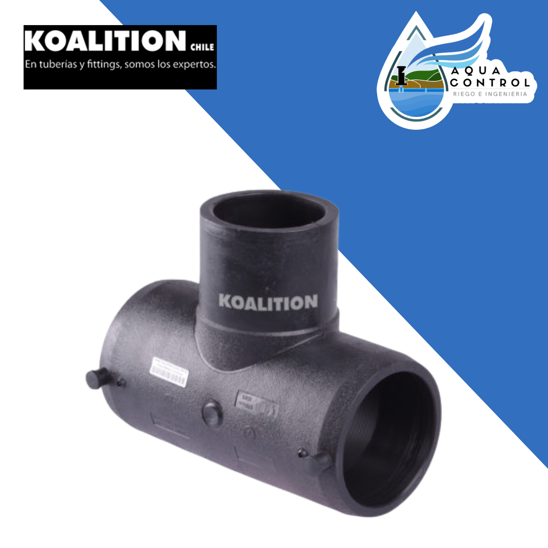 Tee electrofusión HDPE Koalition