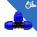 Tee compresión para HDPE Cosmoplast
